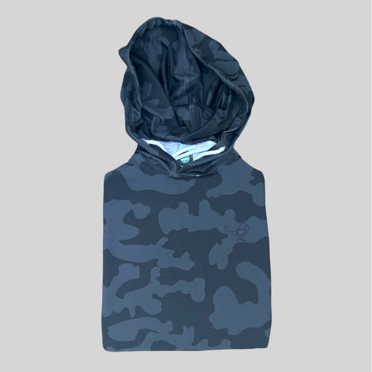 Black Camo Pull-Over